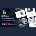 Byron | Construction and Engineering WordPress Theme - Download $4.49