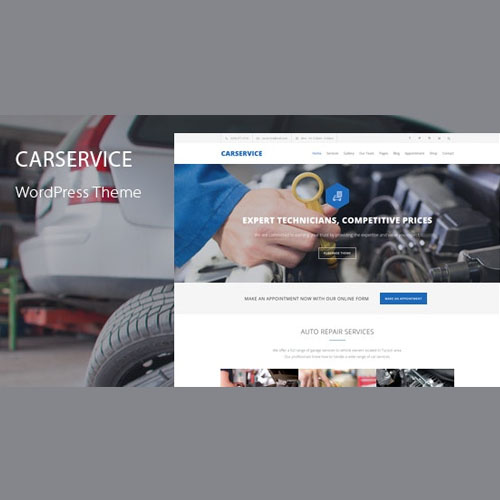 Car Service - Auto Mechanic & Car Repair WordPress Theme - Download $4.49
