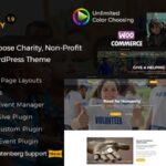 Charity Hope – Child Adoption Service & Charity Nonprofit WordPress Theme Download