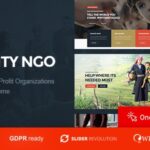 Charity NGO Donation & Nonprofit Organization WordPress Theme