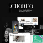 Choreo - Dance Studio & School WordPress Theme - Download $4.49