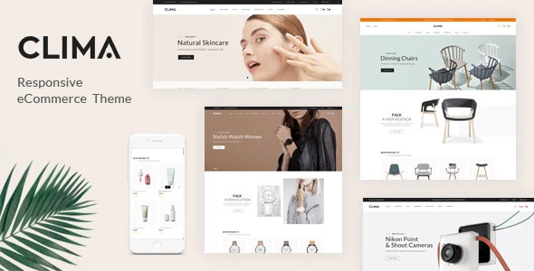 Clima – Responsive WooCommerce WordPress Theme
