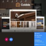 Cobble - Flooring & Construction WordPress Theme + AI $4.49
