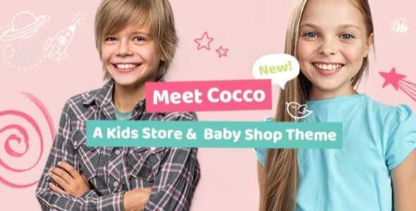 Cocco Theme GPL v1.1 – Kids Store and Baby Shop Theme