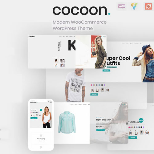 Cocoon - Modern WooCommerce WordPress Theme - Download $4.49