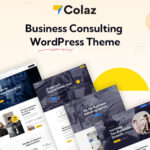 Colaz - Business Consulting WordPress Theme - Download $4.49