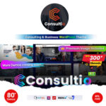 Consultio - Consulting Corporate WordPress Theme - Download $4.49