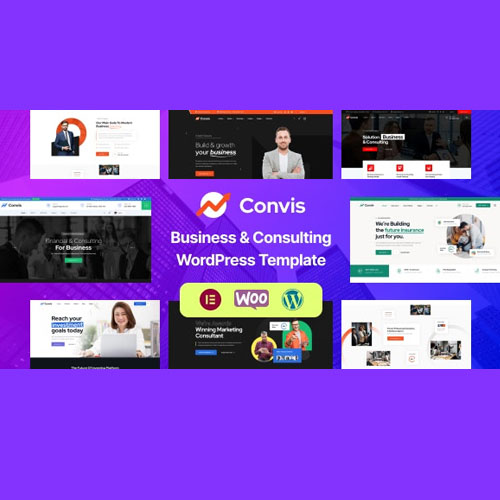 Convis - Consulting Business WordPress Theme - Download $4.49