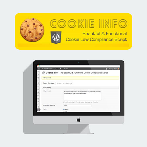 Cookie Info WP - Download $4.49