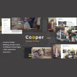Cooper - Creative Responsive Personal Portfolio WordPress Theme - Download $4.49