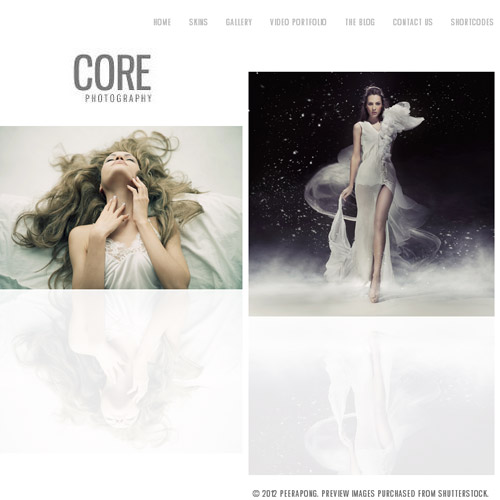 Core Minimalist Photography Portfolio - Download $4.49