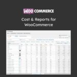 Cost & Reports for WooCommerce - Download $4.49