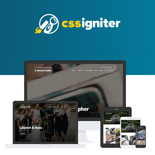 CSS Igniter Benson WordPress Theme - Download $4.49