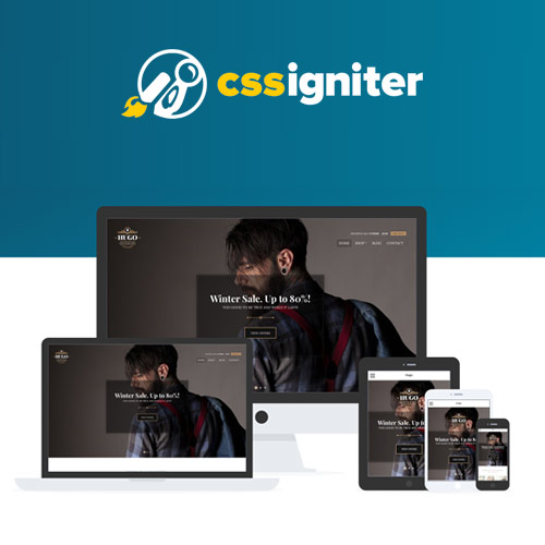 CSS Igniter Hugo Woocommerce Theme - Download $4.49