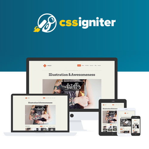 CSS Igniter Mozzy WordPress Theme - Download $4.49