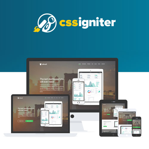 CSS Igniter Struct WordPress Theme - Download $4.49