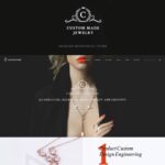 Custom Made | Jewelry Manufacturer and Store WordPress Theme $4.49