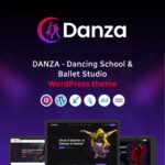 Danza – Dancing School and Ballet Studio WordPress Theme $4.49