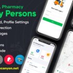 Delivery Person for Food, Grocery, Pharmacy, Stores React Native – WordPress Woocommerce App