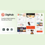 Digihub - Digital Agency WordPress Theme - Download $4.49