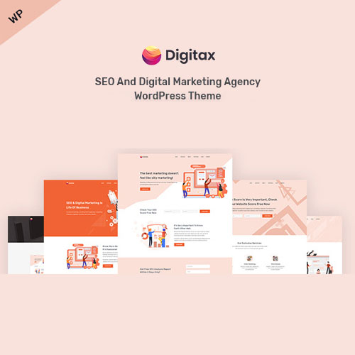 Digitax - SEO & Digital Marketing Agency WordPress Theme - Download $4.49 Digitax - SEO & Digital Marketing Agency WordPress Theme - Download $4.49