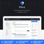 Discy - Social Questions and Answers WordPress Theme - Download $4.49