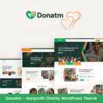Donatm - Nonprofit Charity WordPress Theme $4.49