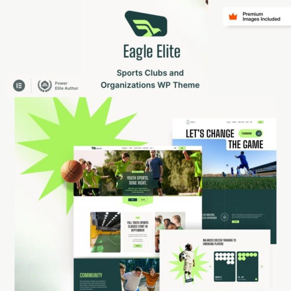 EagleElite - Sports Club WordPress Theme - Download $4.49