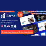 Earna - Business Consulting WordPress - Download $4.49