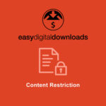 Easy Digital Downloads Content Restriction - Download $4.49