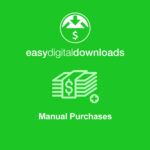 Easy Digital Downloads Manual Purchases - Download $4.49
