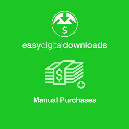 Easy Digital Downloads Manual Purchases - Download $4.49