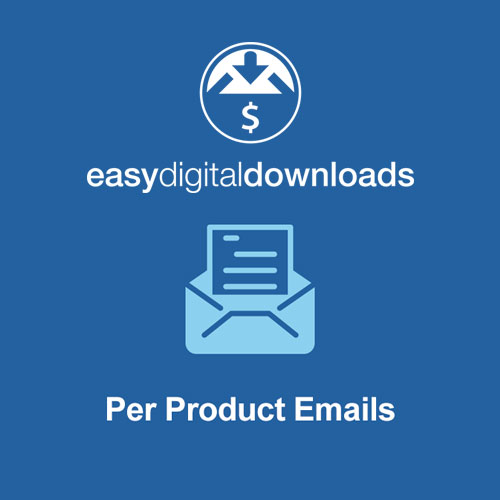 Easy Digital Downloads Per Product Emails - Download $4.49