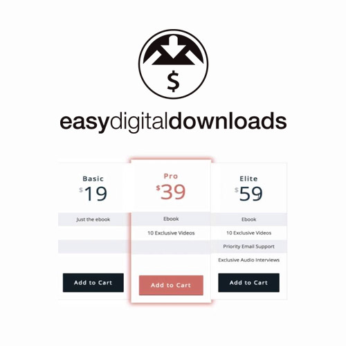 Easy Digital Downloads Pricing Tables - Download $4.49