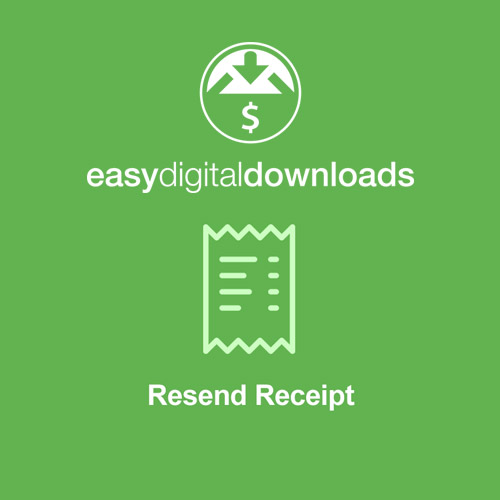 Easy Digital Downloads Resend Receipt - Download $4.49