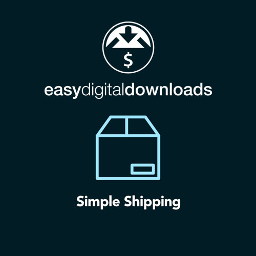Easy Digital Downloads Simple Shipping - Download $4.49