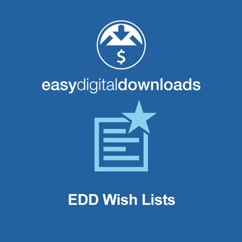 Easy Digital Downloads Wish Lists - Download $4.49