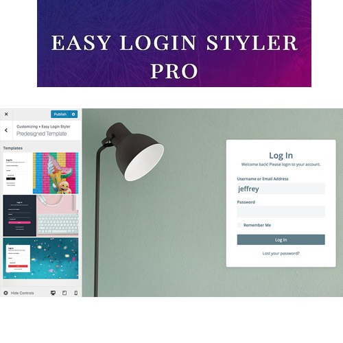 Easy Login Styler Pro By Phpbits - Download $4.49