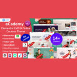 eCademy - Education LMS & Online Coaching Courses WordPress Theme - Download $4.49