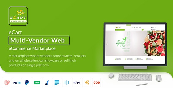 eCart Web – Multi Vendor eCommerce Marketplace