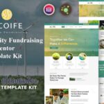 Ecoife – Charity Fundraising Elementor Template Kit Download