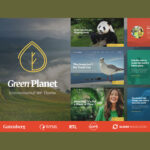 Ecology & Environment WordPress Theme - Green Planet - Download $4.49