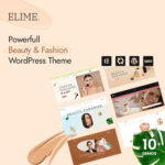 Elime - Multipurpose Cosmetics & Fashion WordPress Theme - Download $4.49