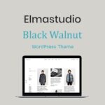 ElmaStudio Black Walnut WordPress Theme - Download $4.49