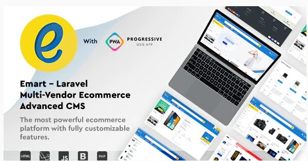 emart – Laravel Multi-Vendor Ecommerce Advanced CMS