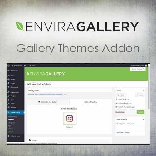 Envira Gallery - Instagram Addon - Download $4.49
