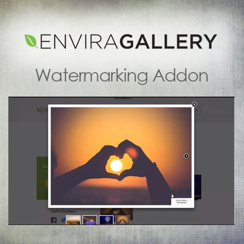 Envira Gallery - Watermarking Addon - Download $4.49