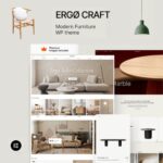 ErgoCraft – Furniture Shop WordPress Theme $4.49