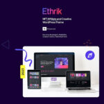 Ethrik - Creative & NFT Affiliate WordPress Theme - Download $4.49