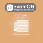 EventOn Event Lists: Ext - Download $4.49